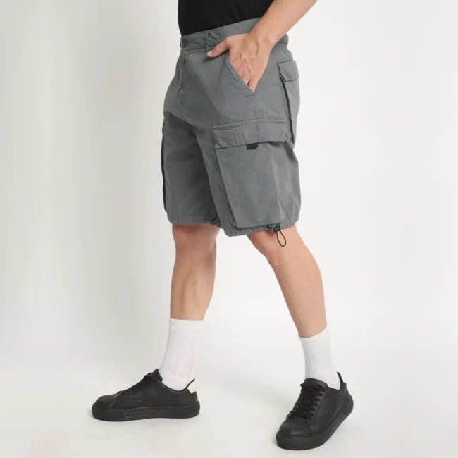 Men Regular Fit Cargo Shorts - 图片 4