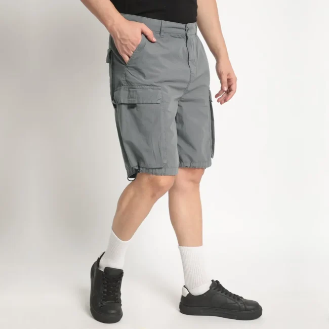 Men Regular Fit Cargo Shorts - 图片 3